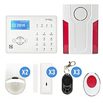 Iprotect Evolution - Kit Alarme maison RTC 09 avec sirène flash