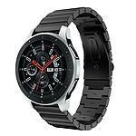 Avizar Bracelet Samsung Galaxy Watch 46 mm maillons en acier - noir