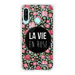 Evetane Coque Huawei P30 Lite/ P30 Lite XL 360 intégrale transparente Motif La Vie en Rose Tendance