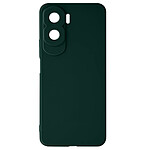 Avizar Coque pour Honor 90 Lite Silicone Soft Touch Mate Anti-trace  vert foncé