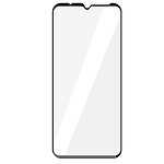 Avizar Verre Trempé pour Oppo A17 et Realme C33 Dureté 9H Bords Biseautés 5D Adhésion Totale  Noir