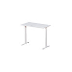 MTinternational Bureau électrique blanc (140x80cm) (MT7TE14080-BLC)