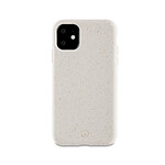 Muvit Coque pour iPhone 11 Bambootek Anti-rayures et Antichocs Blanc