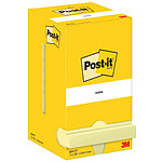 POST-IT Bloc-note adhésif, 76 x 76 mm, jaune