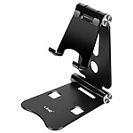 LinQ Support Bureau Pliable Noir pour Smartphone,