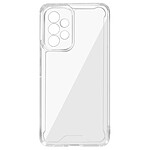 Avizar Coque Antichoc pour Samsung Galaxy A53 5G Dos Rigide Coins Bumpers en silicone Transparente  Collection Pop