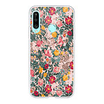 LaCoqueFrançaise Coque Huawei P30 Lite/ P30 Lite XL 360 intégrale transparente Motif Fleurs Beige et Rose Tendance