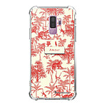 LaCoqueFrançaise Coque Samsung Galaxy S9 Plus Silicone antichocs Solides coins renforcés  transparente Motif Botanic Amour