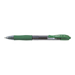 PILOT Stylo Roller Encre Gel Rétractable G-2 07 Pointe Moyenne Vert x 12