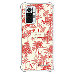 LaCoqueFrançaise Coque Xiaomi Redmi Note 10 Pro Silicone antichocs Solides coins renforcés  transparente Motif Botanic Amour