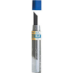 PENTEL Etui de 12 mines HI-POLYMER, 0,7 mm, Mines Bleues