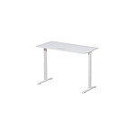 MTinternational Bureau électrique blanc (160x80cm) (MT7TE16080-BLC)