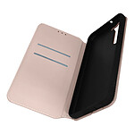 Avizar Housse pour Samsung Galaxy S23 Plus Clapet Portefeuille Fonction Support Vidéo  rose