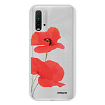 Evetane Coque Xiaomi Redmi 9T 360 intégrale transparente Motif Coquelicot Tendance