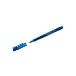 FABER-CASTELL Stylo feutre Fineliner Broadpen pointe large bleu x 10