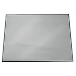 DURABLE Sous-main 650x520 mm avec rabat transparent Argent