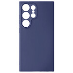 Avizar Coque pour Samsung Galaxy S24 Ultra Finition Mate Soft Touch Bleu Nuit