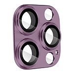 Avizar Film Caméra pour iPhone 14 Pro et 14 Pro Max Verre Trempé + Alliage d'Aluminium  Violet