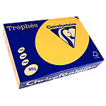 CLAIREFONTAINE Ramette 500 Feuilles Papier 80g A4 210x297 mm Certifié FSC Bouton d'Or