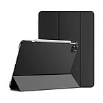 Evetane Étui Smart Cover iPad Pro 129 pouces (2018/2020/2021) Noir à Rabat avec Support