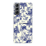 LaCoqueFrançaise Coque Samsung Galaxy S21 5G 360 intégrale transparente Motif Botanic Rêve Tendance