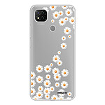 Evetane Coque Xiaomi Redmi 9C 360 intégrale transparente Motif Marguerite Tendance