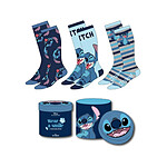 Lilo & Stitch - Pack 3 paires de chaussettes Crazy Stitch 36-43