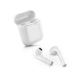 Kaorka 474070 - Ecouteurs intra auriculaire avec micro Bluetooth TWS - blanc