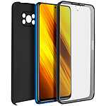 Avizar Coque Xiaomi Poco X3 et X3 Pro Arrière Rigide et Avant Souple