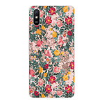 LaCoqueFrançaise Coque Xiaomi Redmi 9A 360 intégrale transparente Motif Fleurs Beige et Rose Tendance