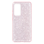 Avizar Coque pour Xiaomi 12 et 12X Paillette Feuille Amovible Silicone Semi-rigide  Rose