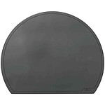 DURABLE Sous-main semi-circulaire, 650 x 520 mm, noir