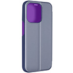 Avizar Étui Clear View pour iPhone 15 Pro Max Clapet Miroir Fonction Support  Violet Lavande