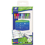 STAEDTLER Fineliner triplus, étui carton de 10