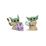 Star Wars Mandalorian Bounty Collection - Pack 2 figurines The Child Tentacle Soup & Milk Musta