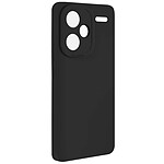 Avizar Coque pour Xiaomi Redmi Note 13 Pro Plus Silicone Mat Protège Caméra Noir