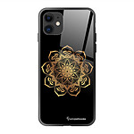 LaCoqueFrançaise Coque iPhone 11 Coque Soft Touch Glossy Mandala Or Design