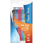 PAPER MATE Stylo à bille InkJoy 300 RT, sachet de 10