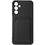 Avizar Coque pour Samsung Galaxy A25 5G Porte-carte Souple Anti-traces Noir