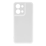 Avizar Coque pour Oppo Reno 8 5G Silicone Gel Flexible Fine et Légère blanc translucide