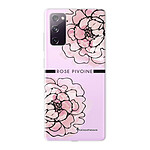 LaCoqueFrançaise Coque Samsung Galaxy S20 FE 360 intégrale transparente Motif Rose Pivoine Tendance