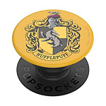 PopSockets Pop Grip pour Smartphones Standard avec Logo de Hufflepuff Noir / Jaune