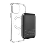 Swissten Coque Apple iPhone 12 Pro Max et Powerbank 5000 mAh Magsafe  Transparent