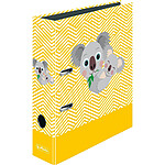 HERLITZ Classeur à Levier Dos de 70mm A4 maX.file Motif Cute Animals Koala