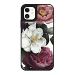 LaCoqueFrançaise Coque iPhone 12 Mini miroir Fleurs roses Design