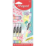 MAPED Etui 3 Surligneurs FLUO'PEPS PEN DUO Pastel