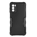 Avizar Coque Hybride pour Motorola Moto G52 et G82 avec Coins renforcés Antidérapante  Noir