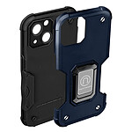 Avizar Coque iPhone 14 Antichoc Hybride avec Anneau Support Magnétique  Bleu