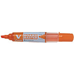 PILOT Marqueur Rechargeable V BOARD MASTER Begreen Pointe Biseauté Moyenne Orange x 10