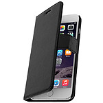 Avizar Housse Etui Folio Portefeuille pour Apple iPhone 6 Plus - Noir